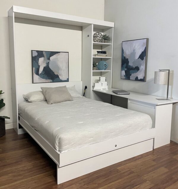 Euro Basic - bed down and white