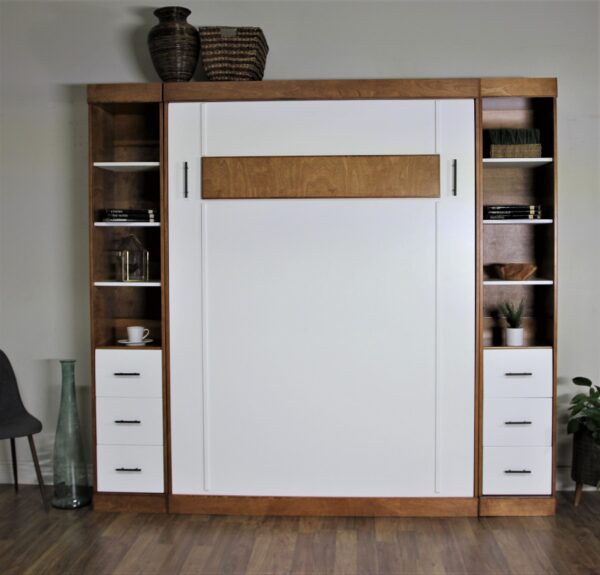 Sonoma murphy bed - two tone closed