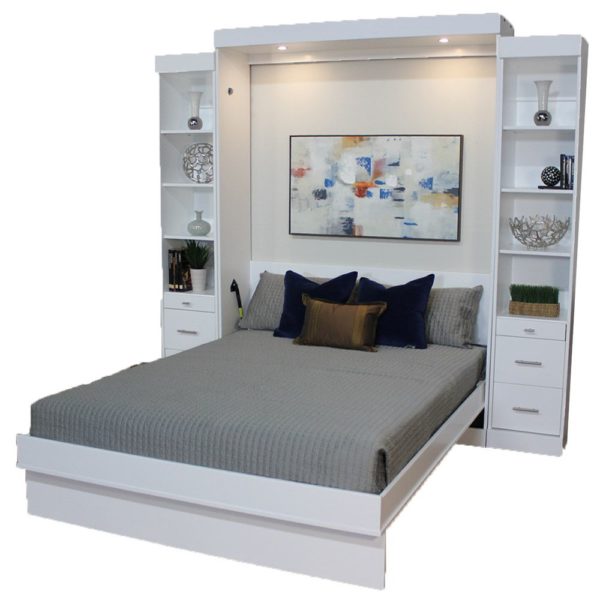 Euro Table Murphy Bed with lights