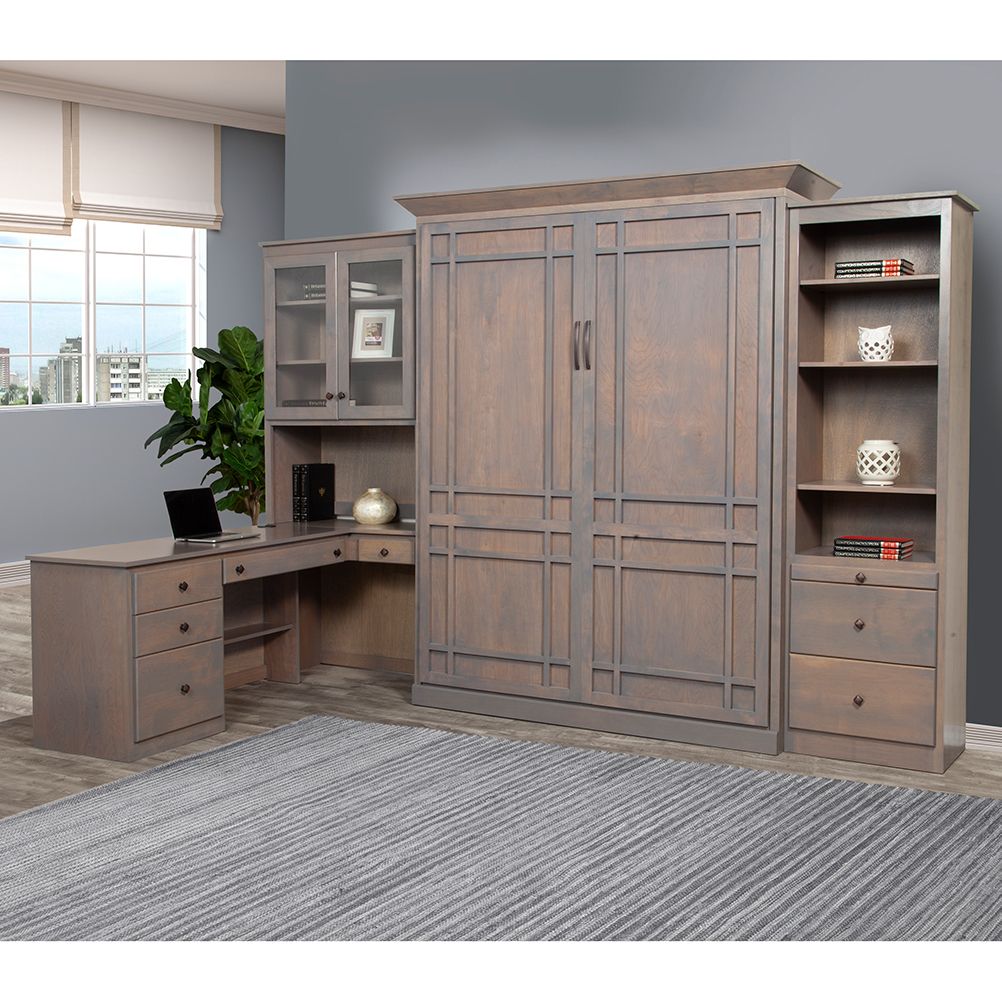Learn How to Maximize Your Home Office Using a Murphy Bed with Desk