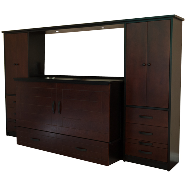 Wall Unit Cabinet Bed