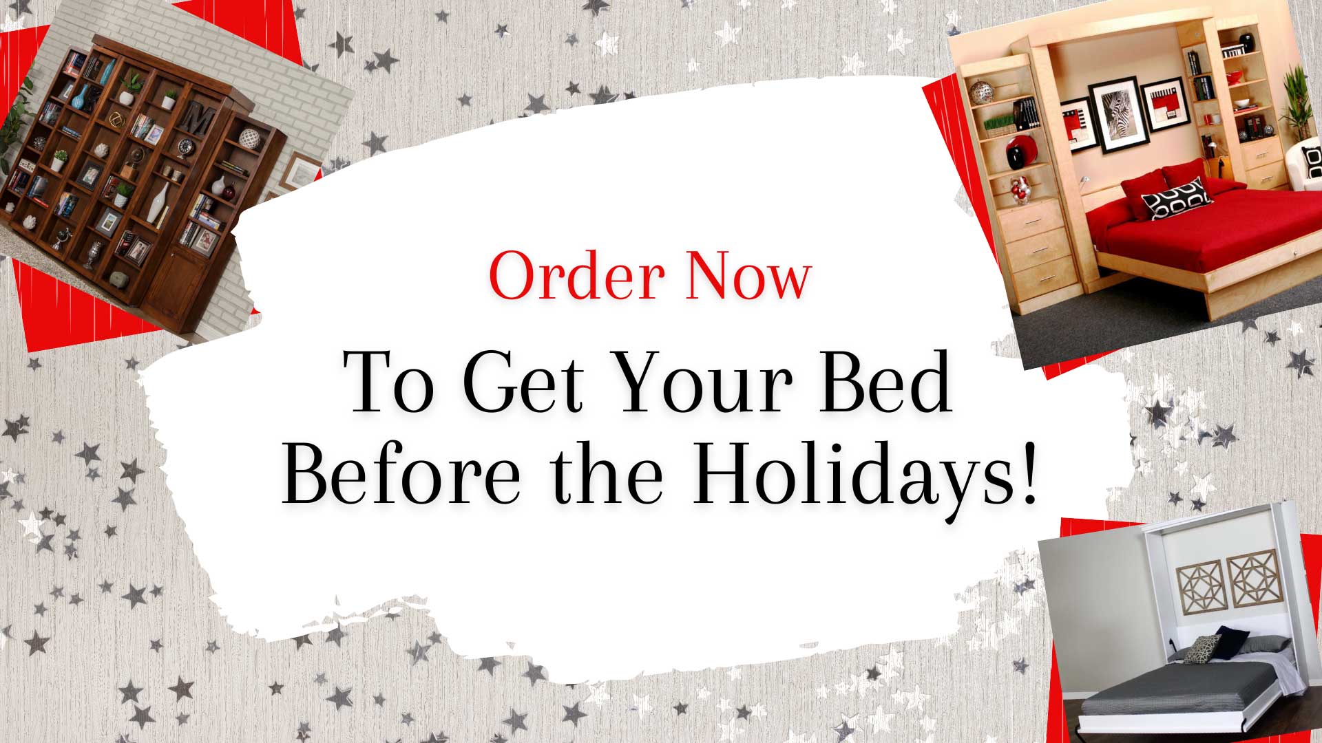 Order your wall bed before holidays 2022