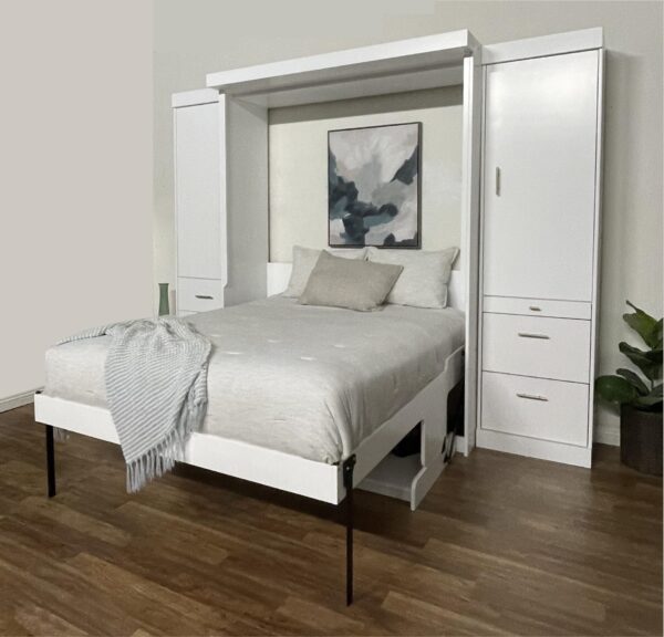 Euro Vertical Desk Bed - SET OPEN ANGLE